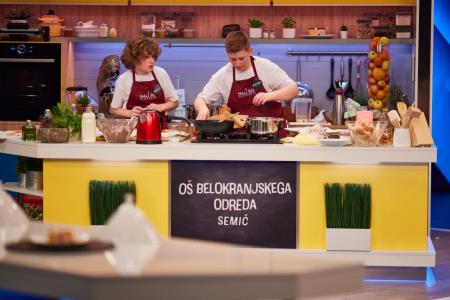 Matic in Patrik, OŠ Semič, foto: 24ur.com